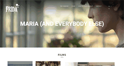 Desktop Screenshot of fridafilms.com